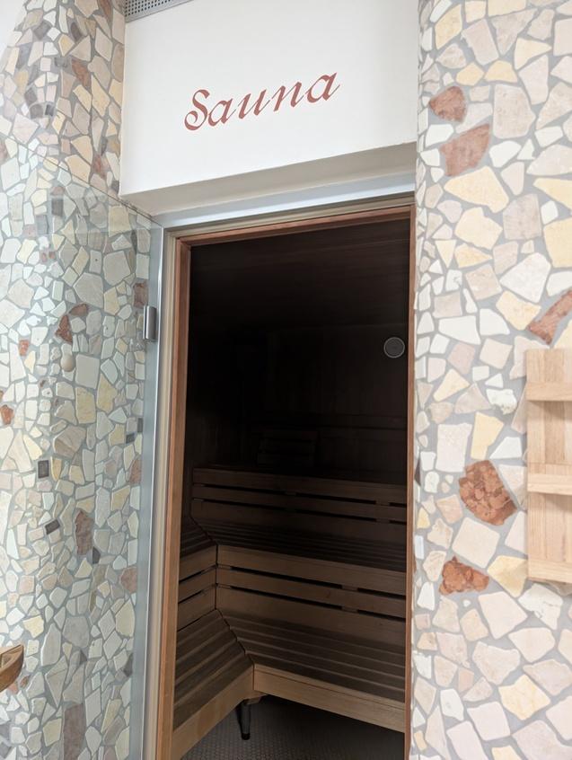 Eingang Sauna